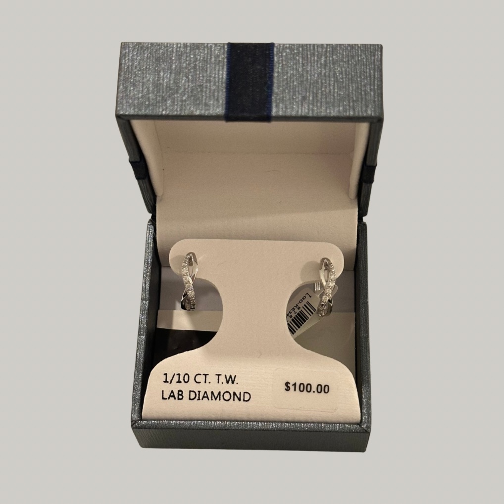 Brand New Diamond Earrings